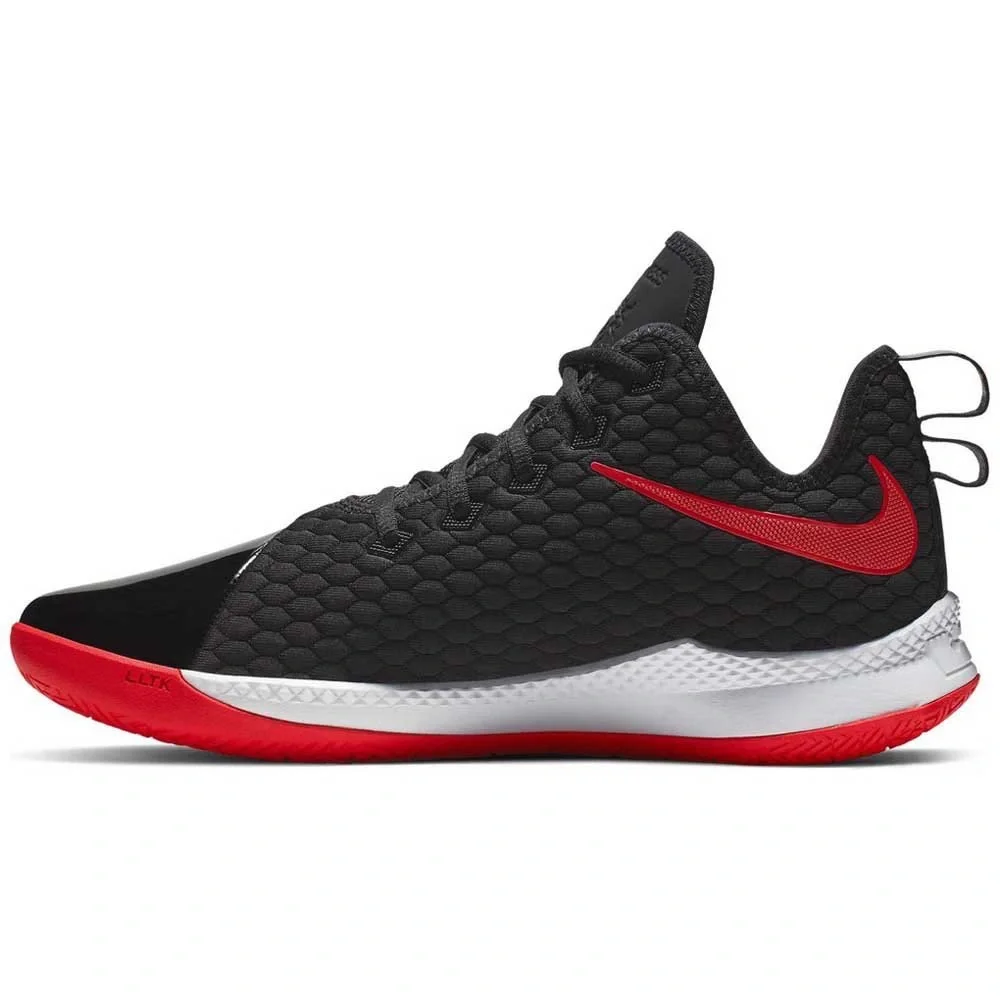 🏀 Nike, LeBron Witness 3 Premium, “Black Red”, Size 11.5